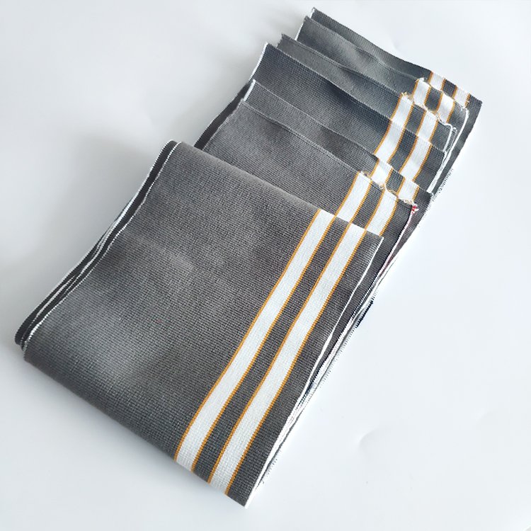 ODM high quality Eco-friendly Striped Rib Collar And Cuff for fashion business men's clothing