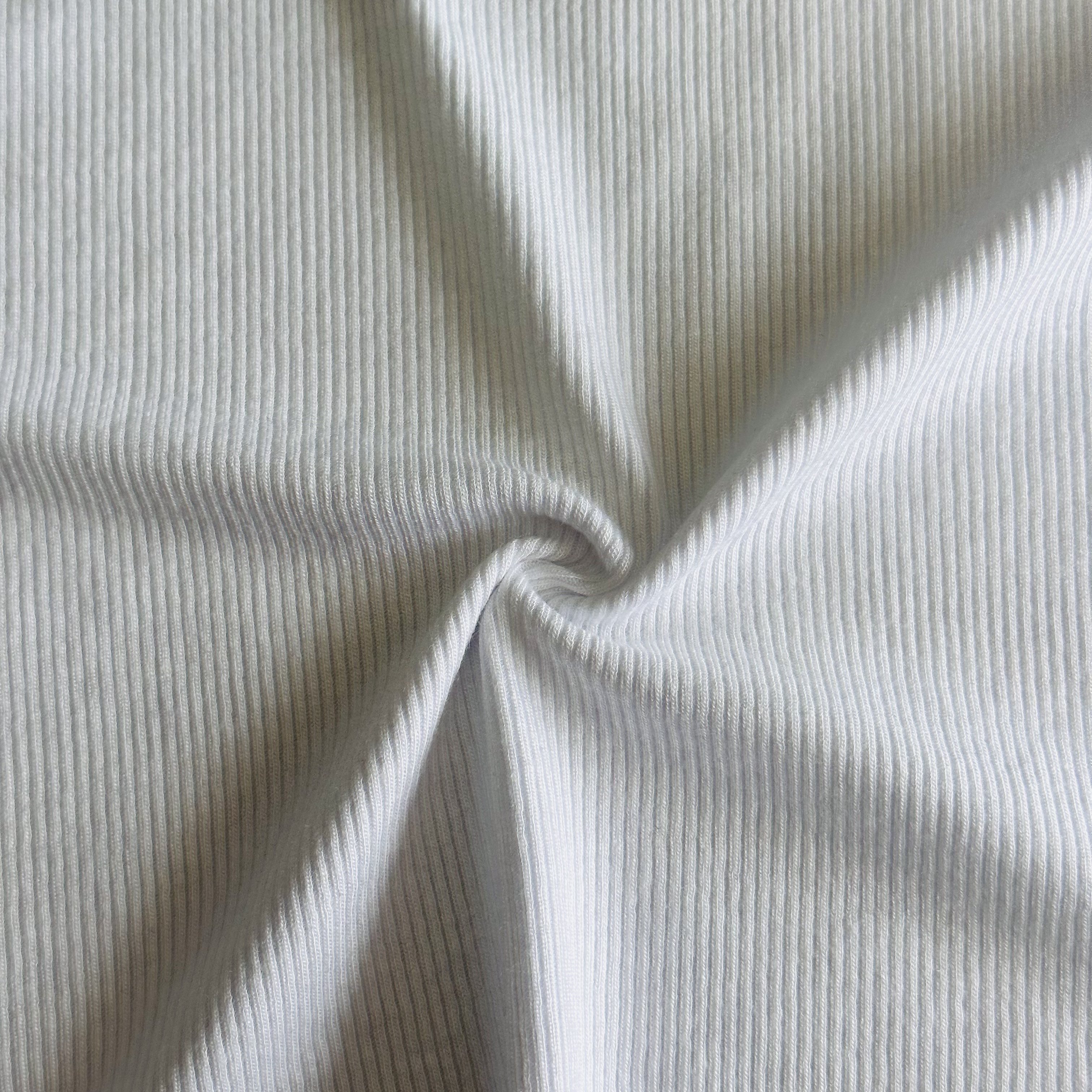Hot sale 270GSM 95 rayon 5 spandex knitting rib fabric thick 2*2 viscose ribbed fabric for winter cardigan and neckline
