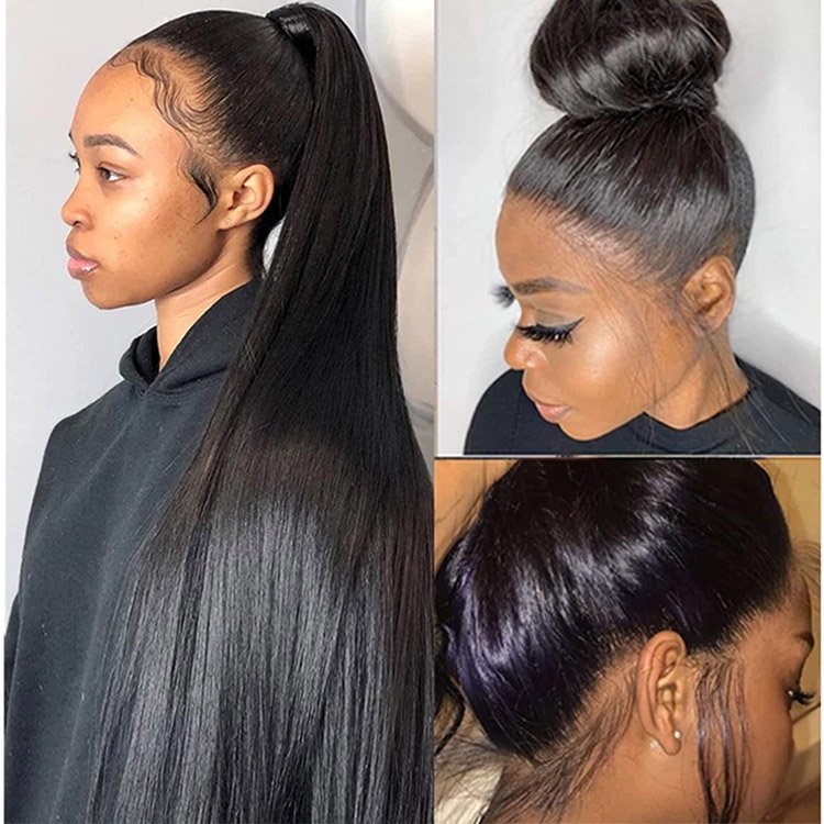 Brazilian Human Hair Wigs 13x6 Human Hair HD Lace Front Ali Grace Wigs 360 HD Lace Wig