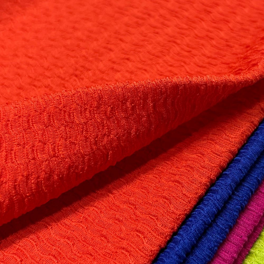 Customized rib neckline sport fabric sports jacquard fabric polyester material fabric textile for sports