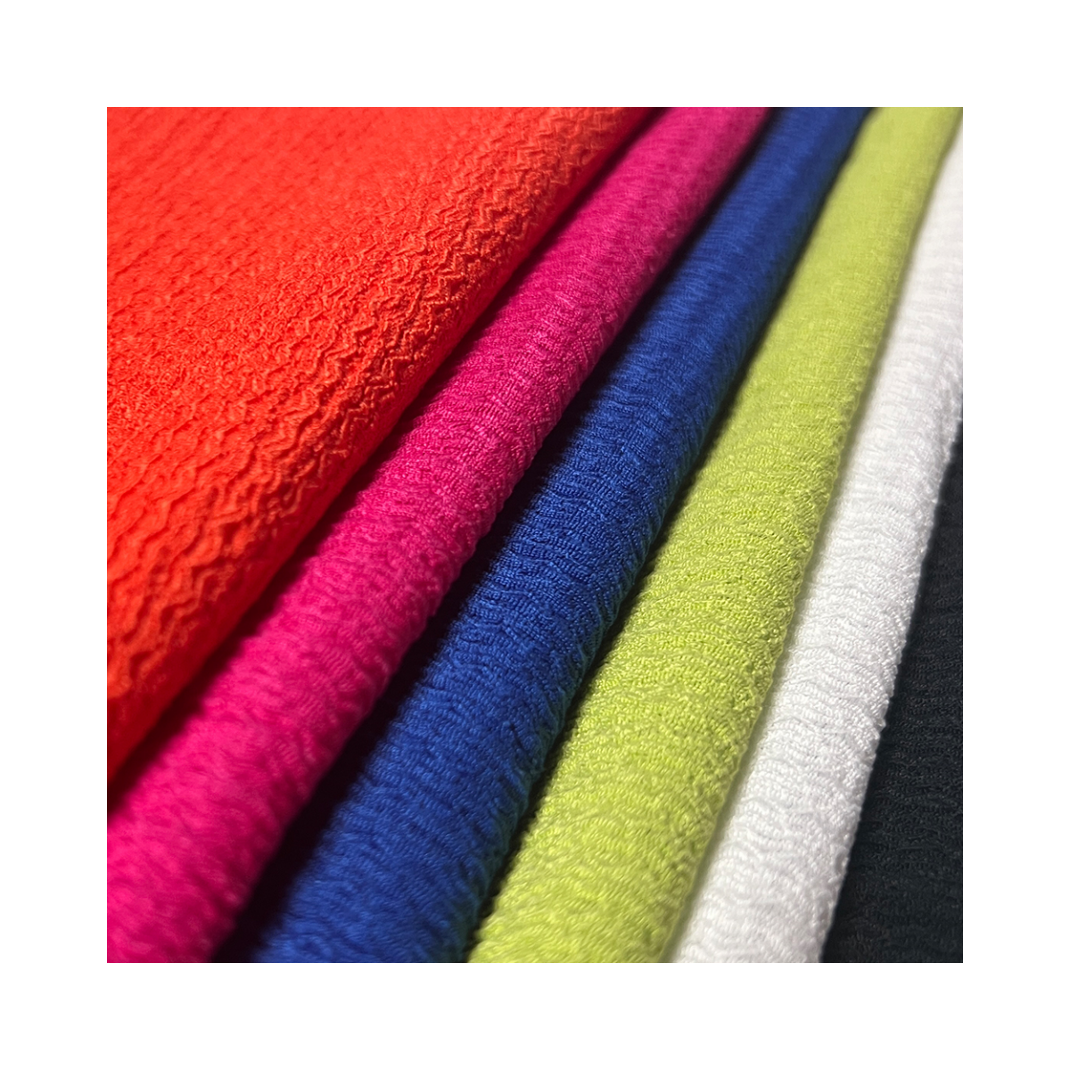 Customized rib neckline sport fabric sports jacquard fabric polyester material fabric textile for sports