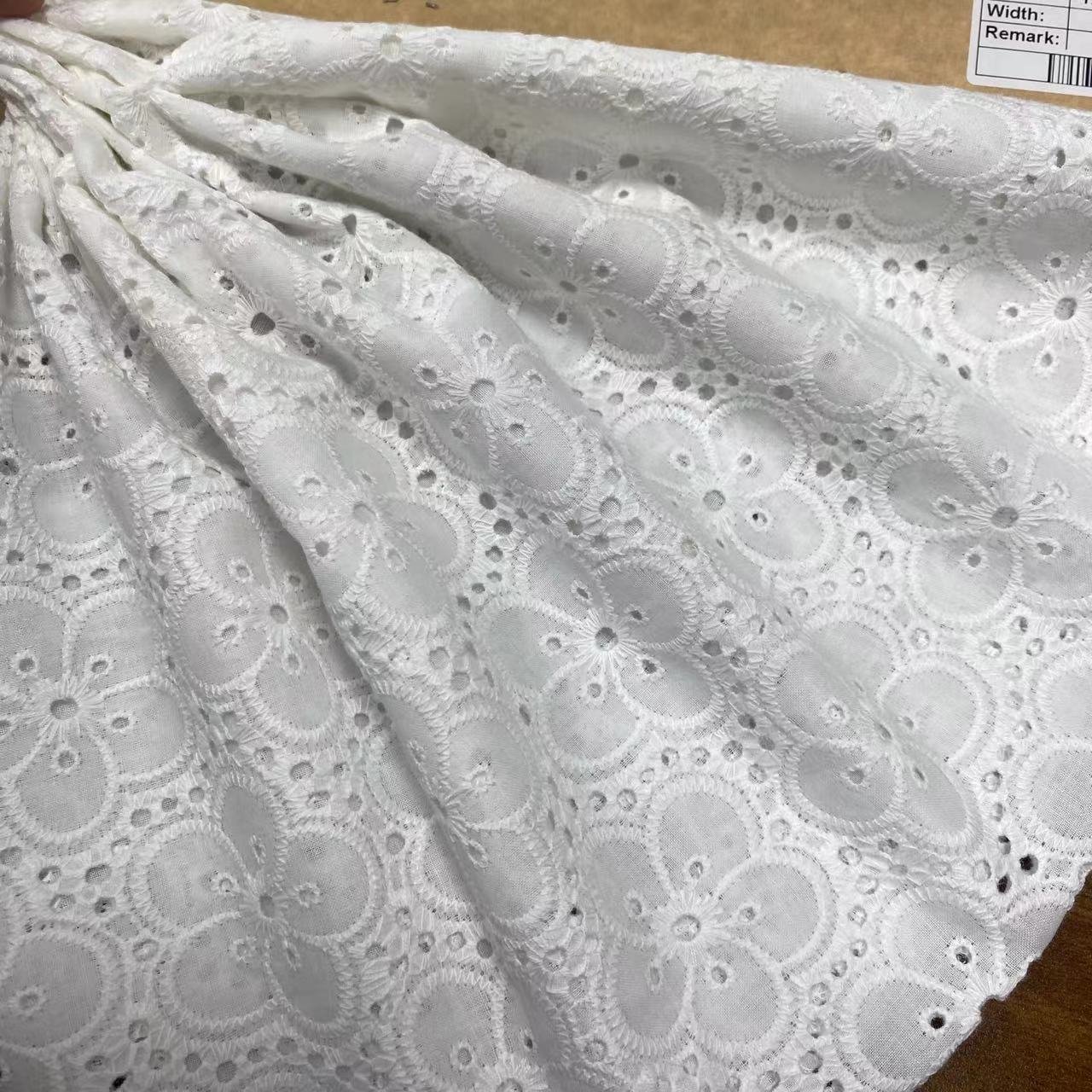 100%Cotton embroidery fabric,embroidery custom fabric printing cotton,Can be made clothing fabrics,Multi-color custom,wholesale