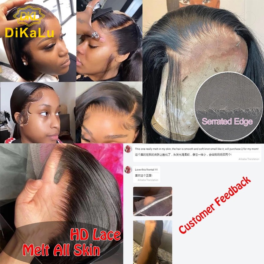 High HD Lace Frontal Closure 13x5 Human Hair Hd Lace Frontal Closure Brazilian Raw Virgin Hair for black women
