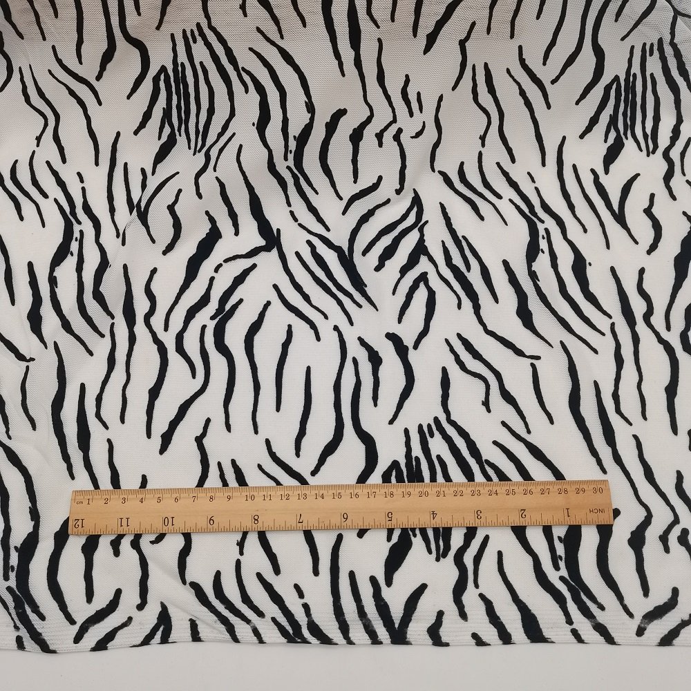 For Garment Dress Printed Leopard Stock Elastic Velvet Print Fabric Zebra Flannelette Lace Fabric Embroidery Fabric Cow