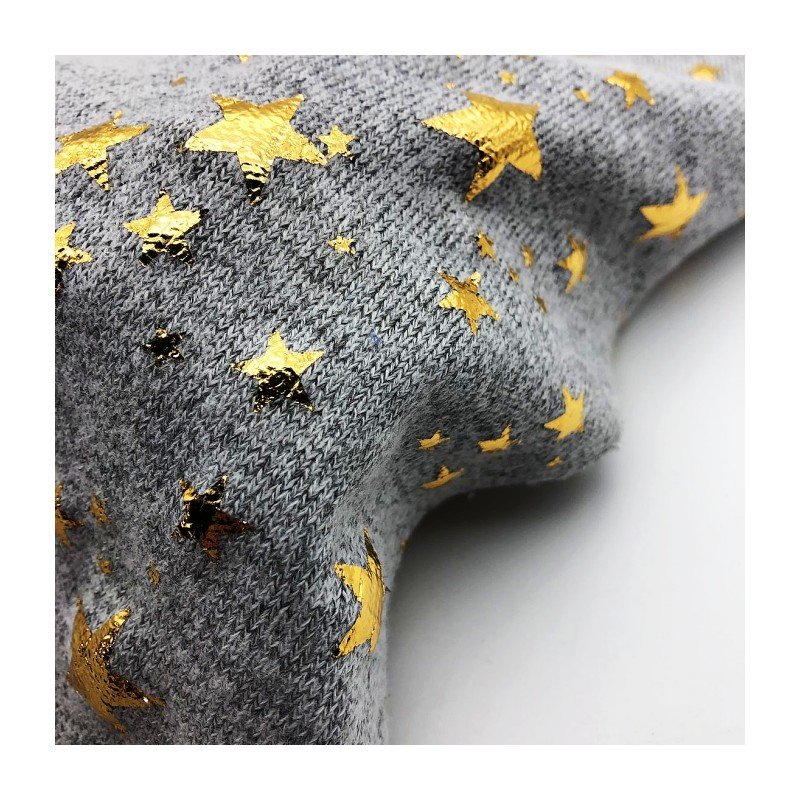 Fashionable pattern Designer 200Gsm 84%Polyester 11%Rayon 5%Spandex with stars embroidery fabric for cloth
