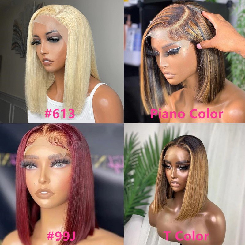 Wholesale Bob Hd Lace Wig 100% Virgin Human Hair,Best Frontal Indian Wig Hd Lace Original Human Hair,Women Lace Wig Natural Hair