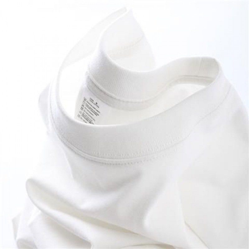 men's heavy cotton t shirt High Quality Custom LOGO desgin Blank oversized drop shoulder rib o-neck tshirt for men