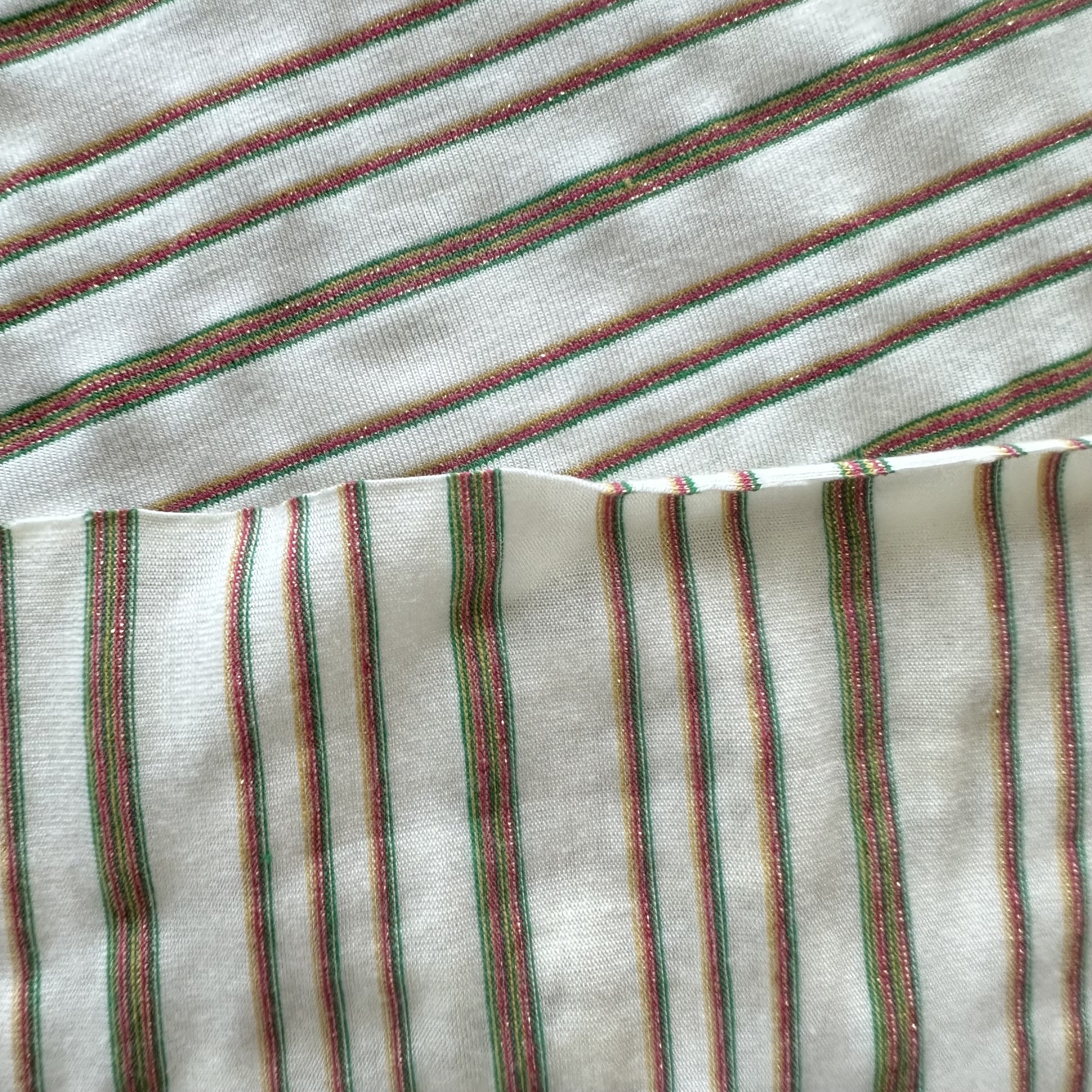 organic cotton stretch yarn-dyed woven color striped organic clothing