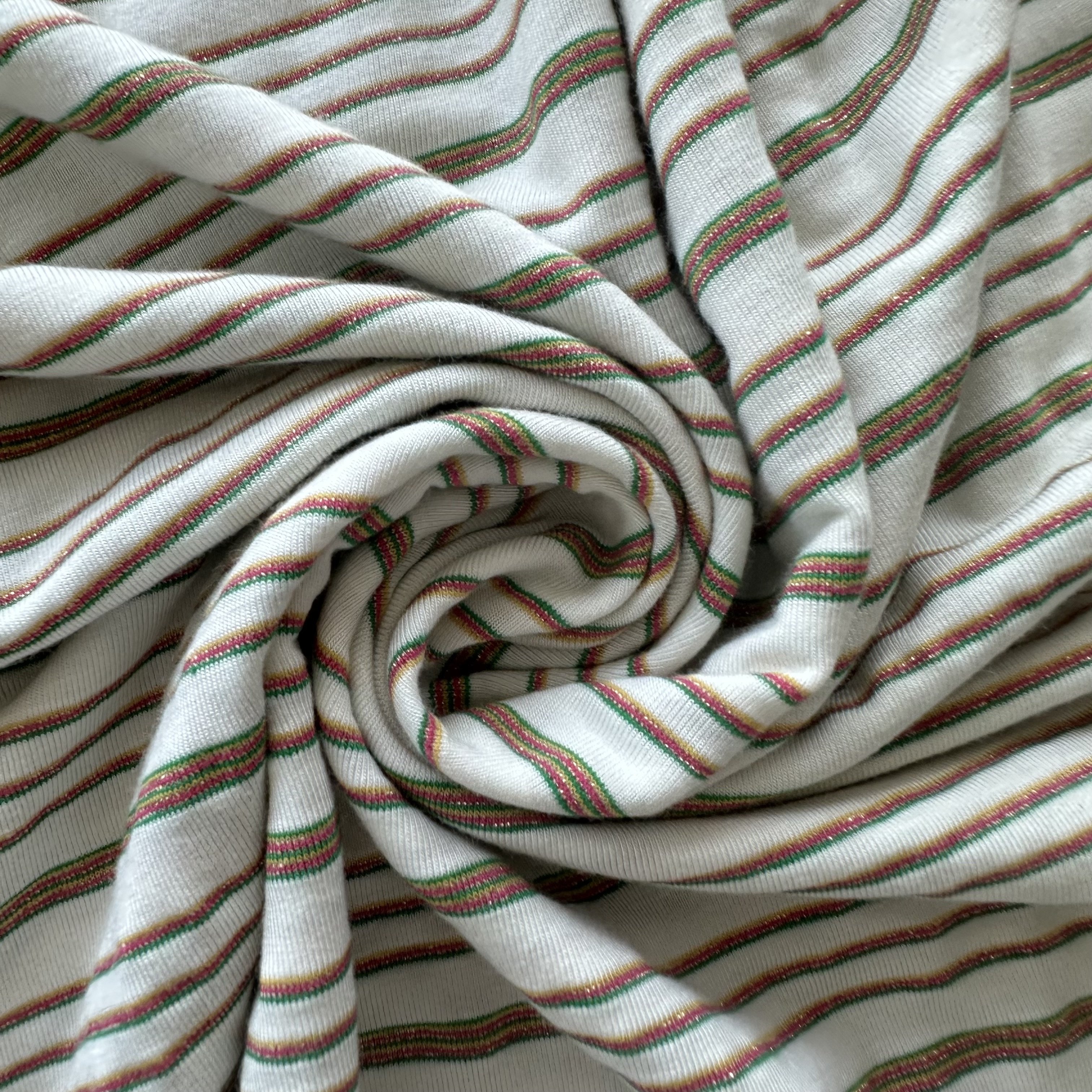 organic cotton stretch yarn-dyed woven color striped organic clothing
