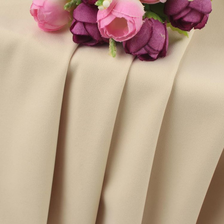 OEM Customized Double-Sided Soft Touch 4 Way Stretch 75 Nylon 25 Spandex Fabric For Underwear Yoga Wear