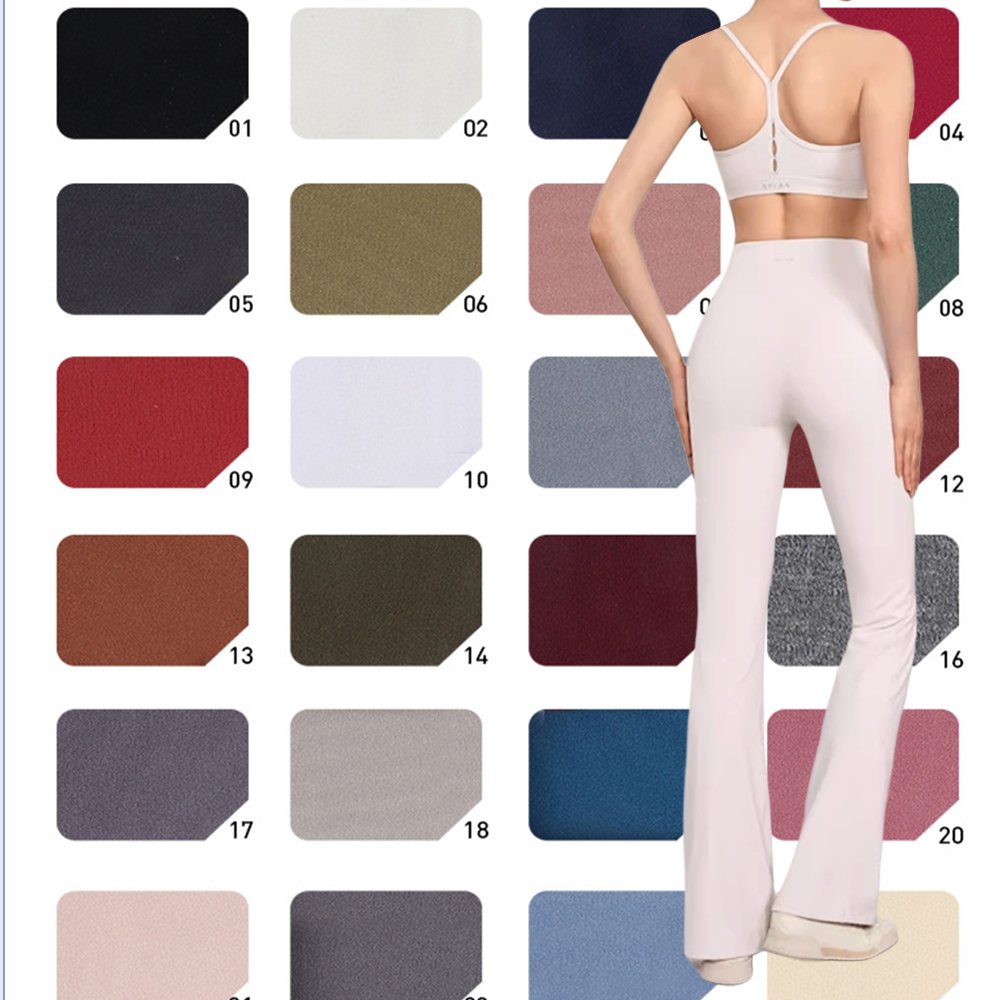 OEM Customized Double-Sided Soft Touch 4 Way Stretch 75 Nylon 25 Spandex Fabric For Underwear Yoga Wear
