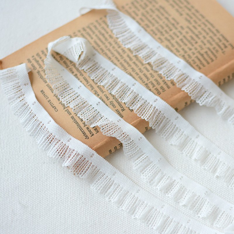 Lace Trim Decoration Webbing Edge Elastic Band nonelastic lace webbing hollow lace webbing