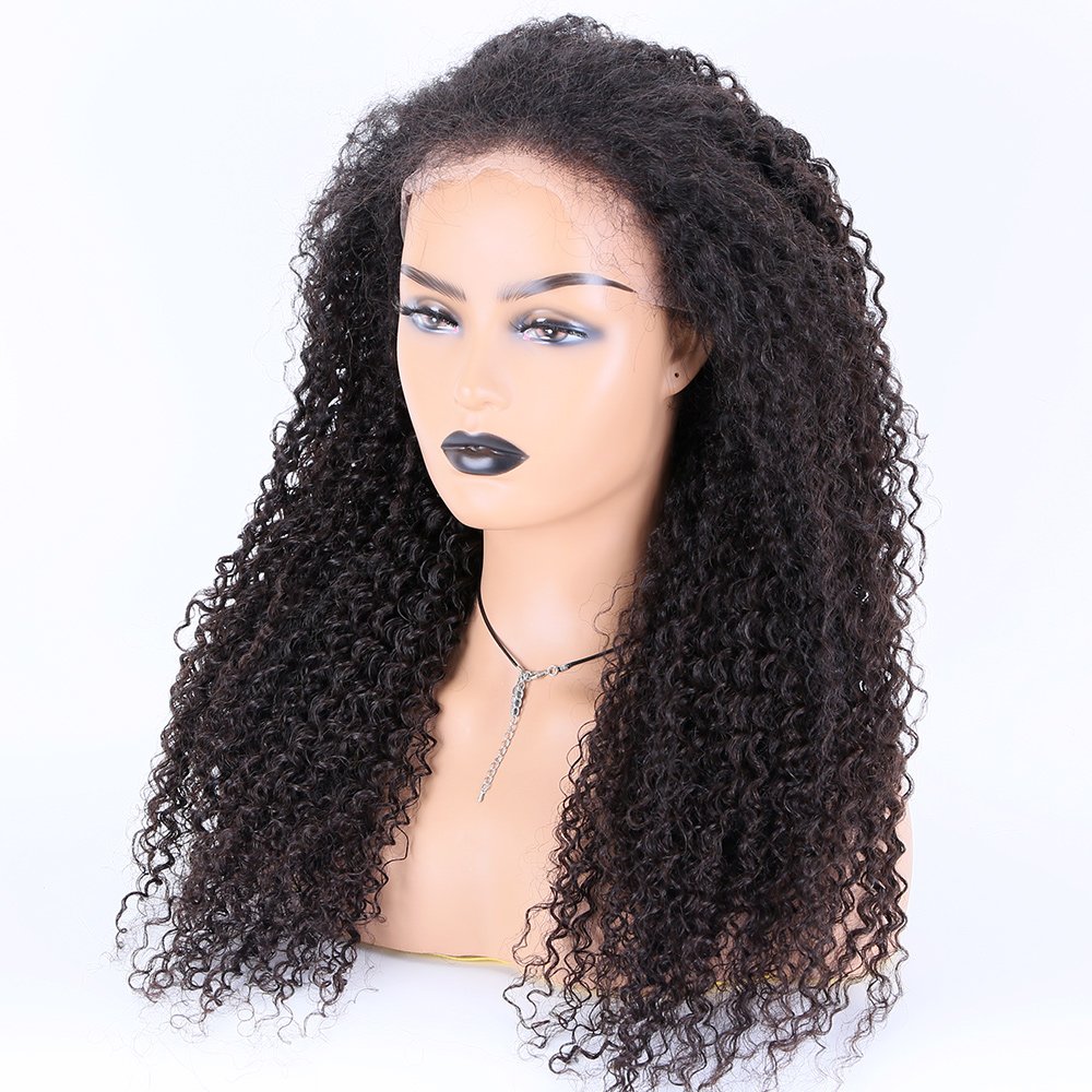 wholesale human hair lace front wigs natural color afro human hair afro human hair wig kinky curly