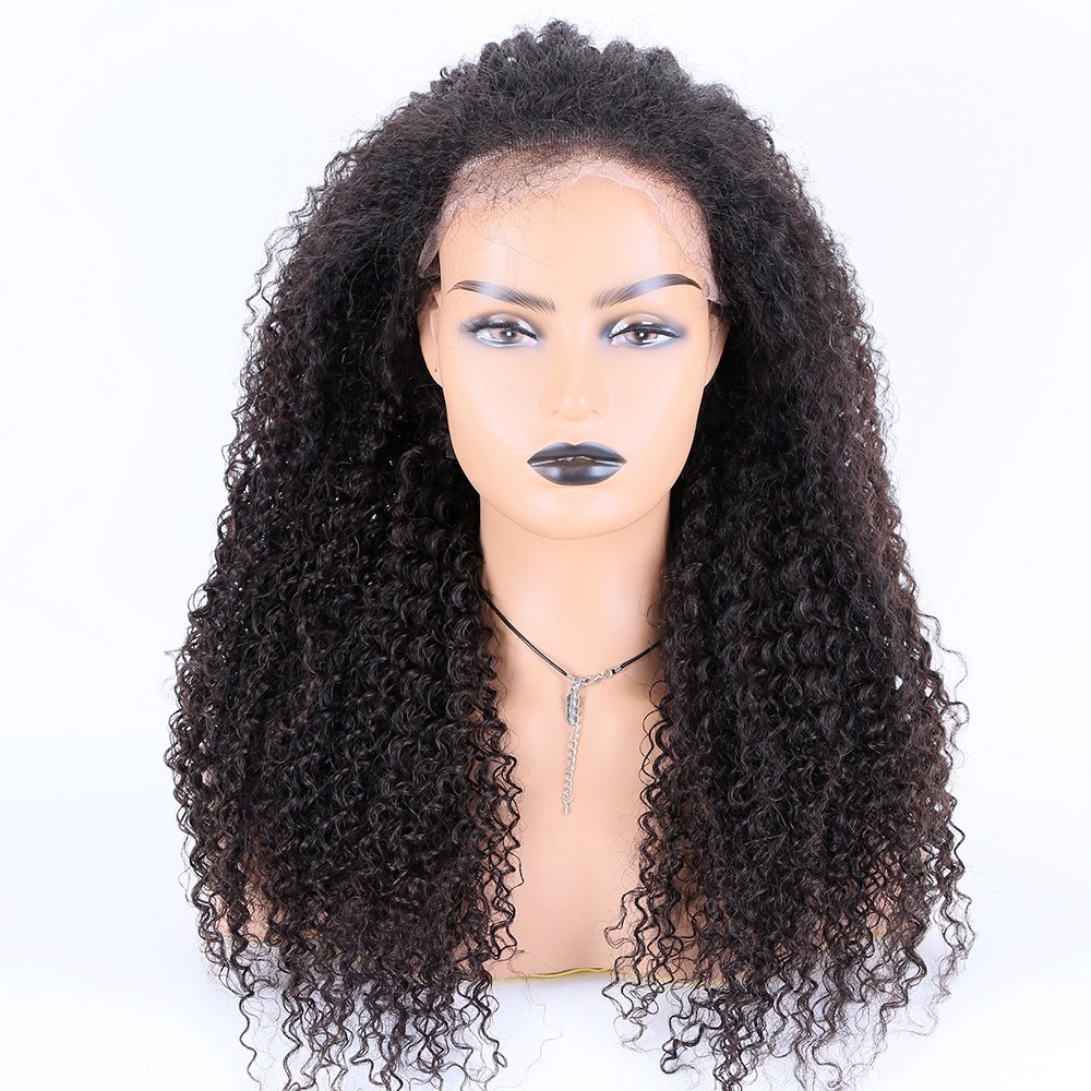 wholesale human hair lace front wigs natural color afro human hair afro human hair wig kinky curly