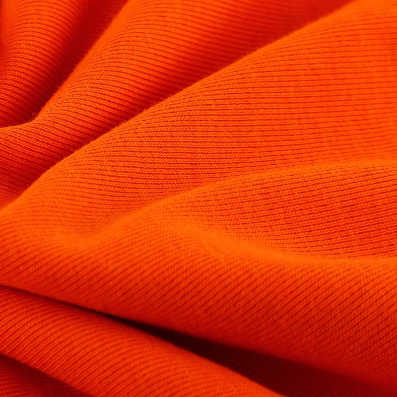 2018C# Manufacturer high-end 95% cotton 5% spandex skin friendly knitted ribbed base T-shirt spandex fabric