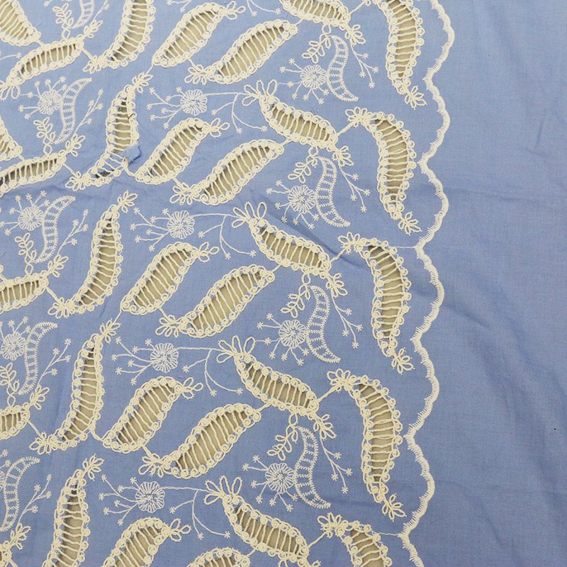 Fashion Women'S Fabric Wholesale Elegant Temperament Exquisite Embroidery Craft Fabric