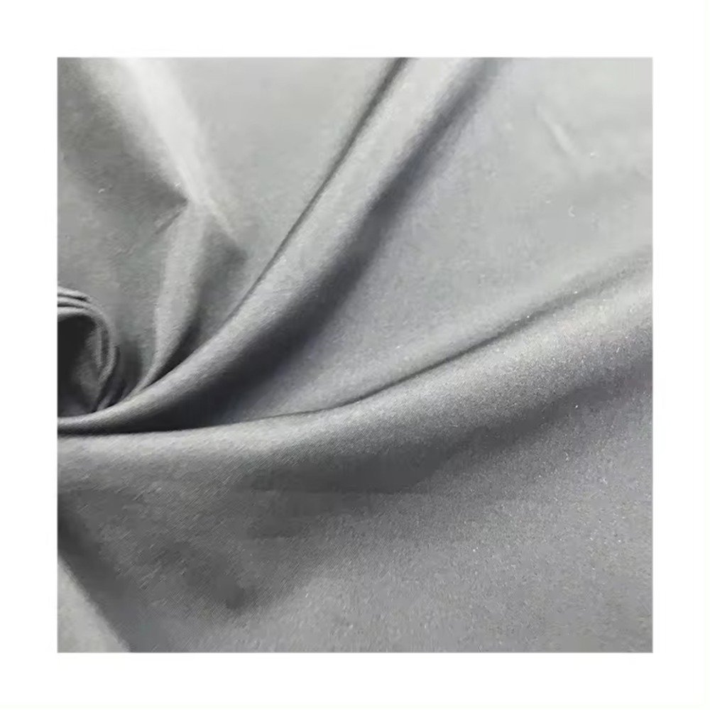 92% polyester 8% spandex 4 way stentch elastic fabric press slim strip film fabric for pants jackets