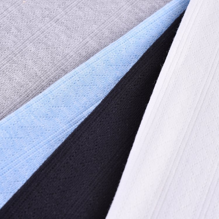 Soft feelings ribbed polyester rayon nylon knitted loop transfer 200GSM jacquard rib fabric for cardigan