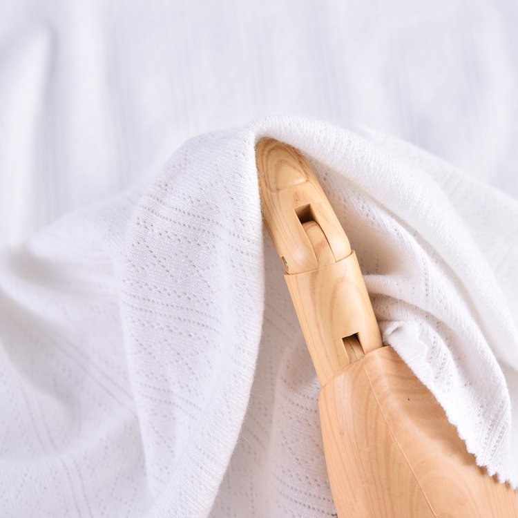 Soft feelings ribbed polyester rayon nylon knitted loop transfer 200GSM jacquard rib fabric for cardigan