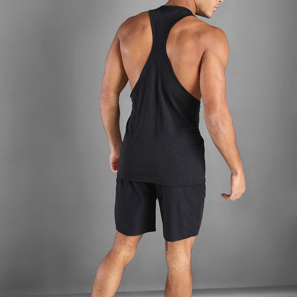 2024 High Quality Cotton Polyester Men's Tank Top OEM Custom Design Plus Size Running Usage Manufacturer Low Price