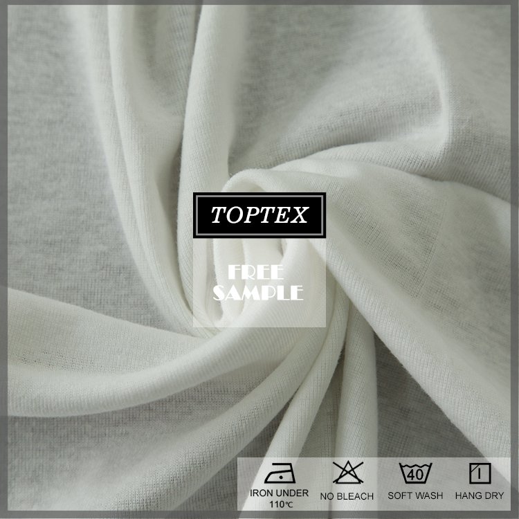 100% cotton knitted hosiery fabric for sweater
