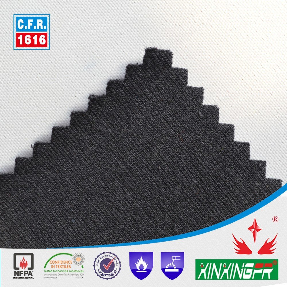 XINXING protective high quality cotton FR knitting textile for weldeing