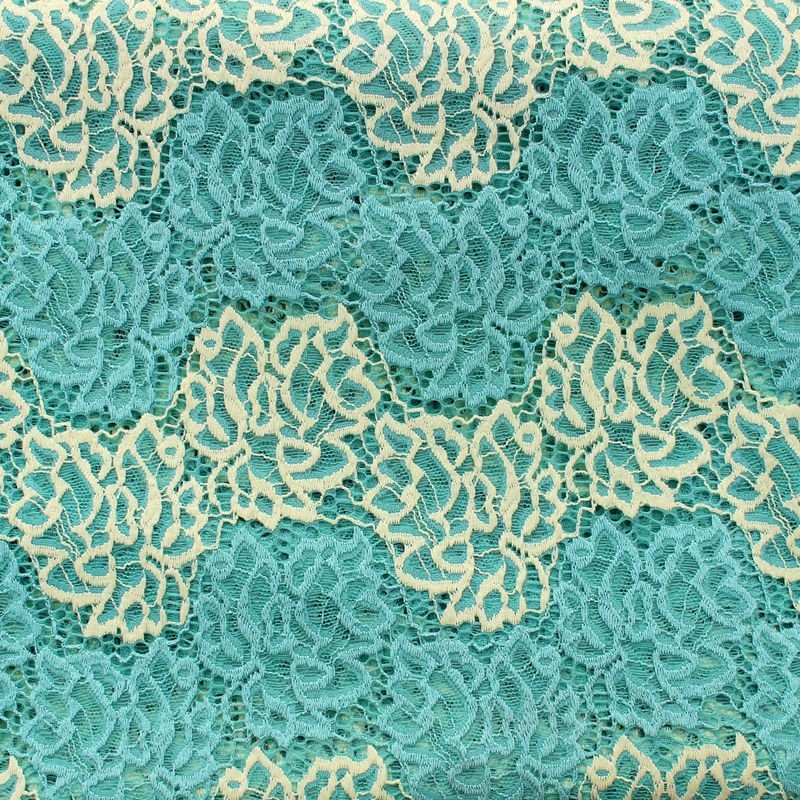 Zeal 2024 African Dress Making Lace Trim Fabric With Two-Tons Two Colors Lingerie Tulle Net Ruffle Cake Mesh Net Lace Fabric