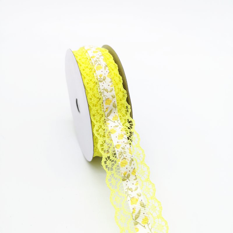 28mm Handmade Lace Ribbon Net Lace Trim Embroider Bow Crafts For Sewing Decoration Handicrafts