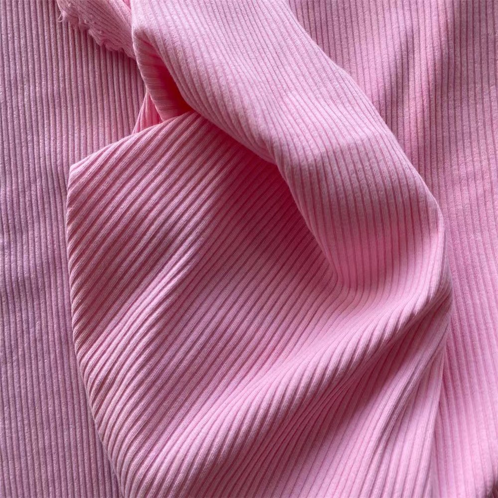 Organic cotton high stretch 4*3 rib for 230gsm