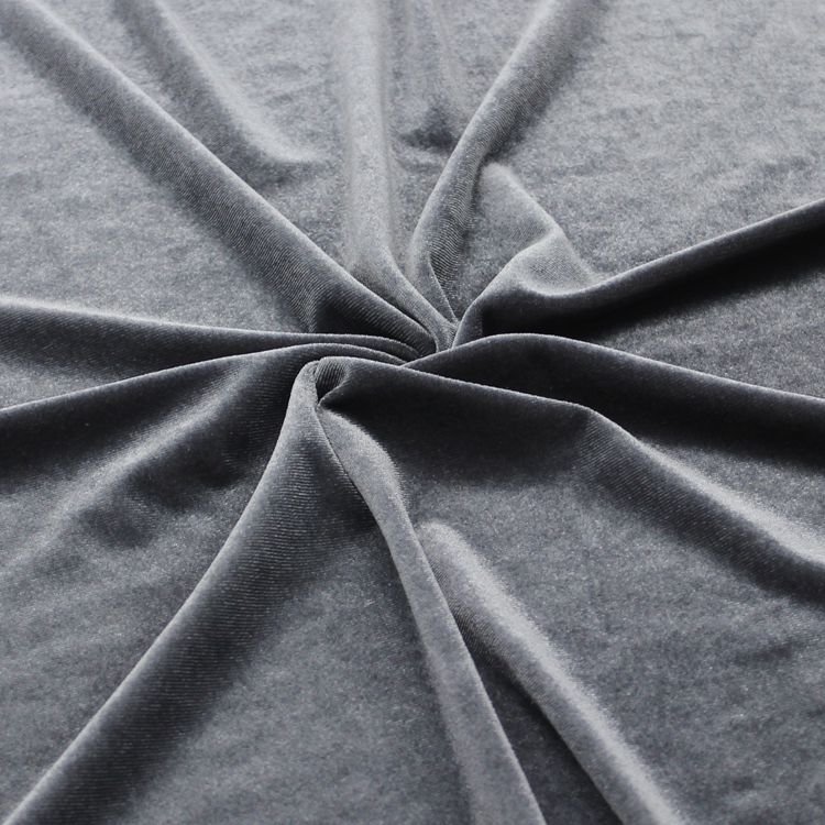 50D polyester 200g shiny velvet fabric korean velvet fabric velour fabric for garment toy hometextile curtain