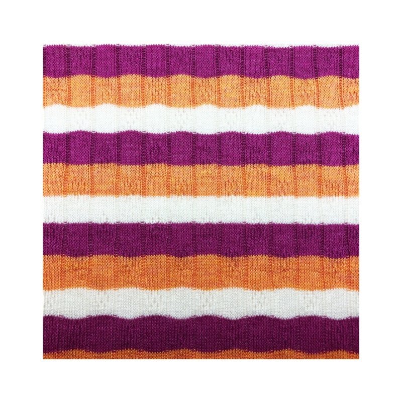 Hot-sale 210gsm 70%R 13%N 12%T 3%W 2%SP coloured sliver cashmere imitation rib yarn dyed knitting jacquard fabric for dress