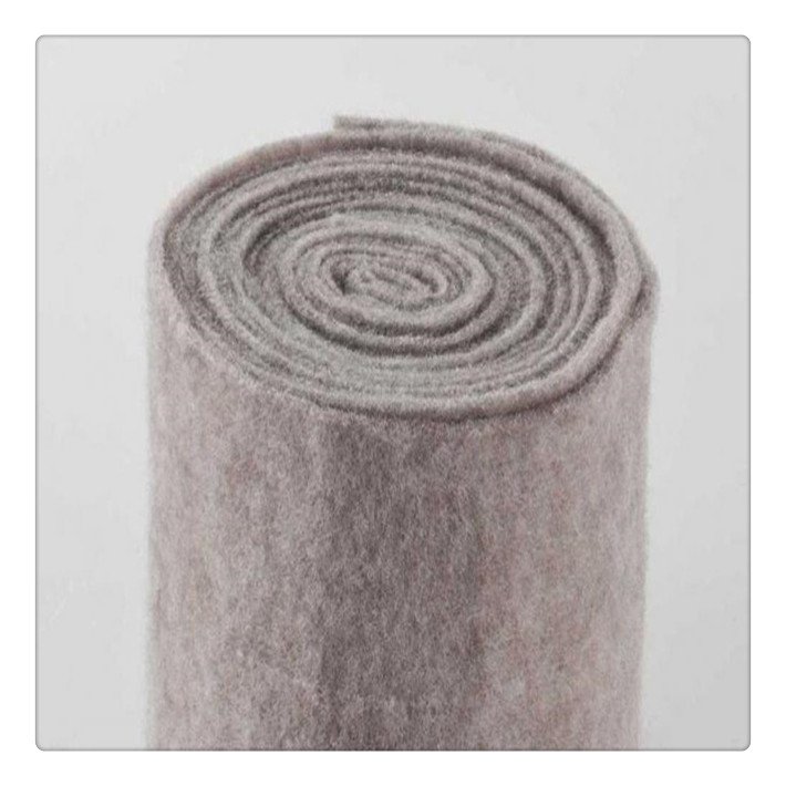 Hot sale colorful felt fabric supplier Needle punched polyester felt roll made in Vietnam high standard car felt