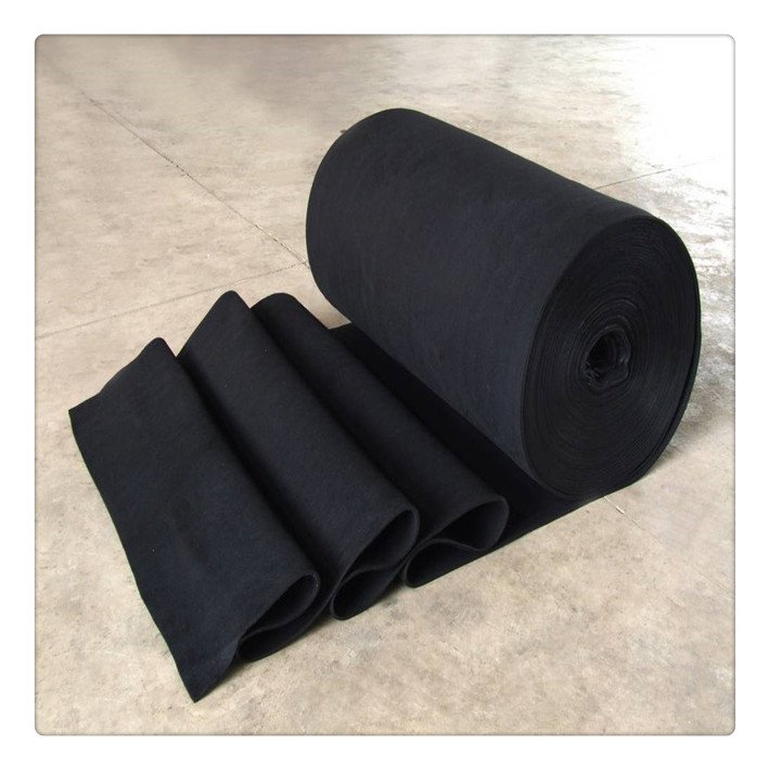 Hot sale colorful felt fabric supplier Needle punched polyester felt roll made in Vietnam high standard car felt