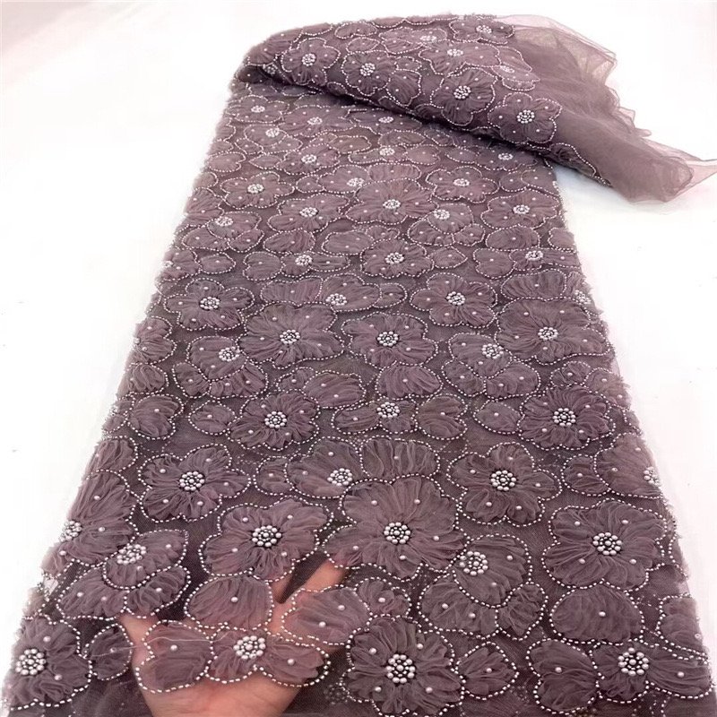 lowers bridal embroidery fabrics wedding dress low price beaded lace fabric for party dress