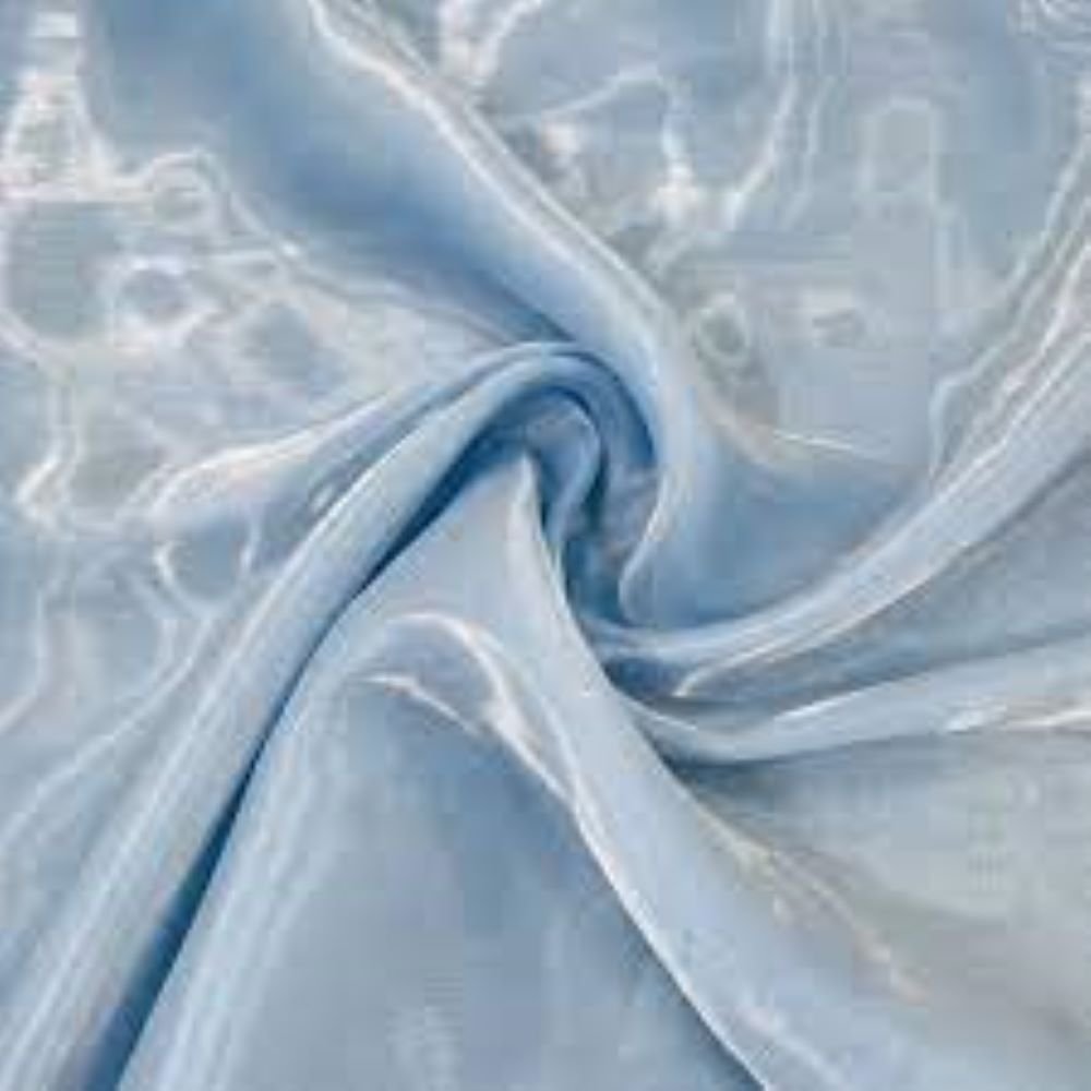 100%polyester crystal organza fabric