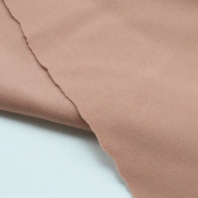 Nylon 60% Spandex 40% Matte Sandwich Air Layer Four Sided High Elastic Knit Fabric Sports Coat Top Casual Wear Fabric