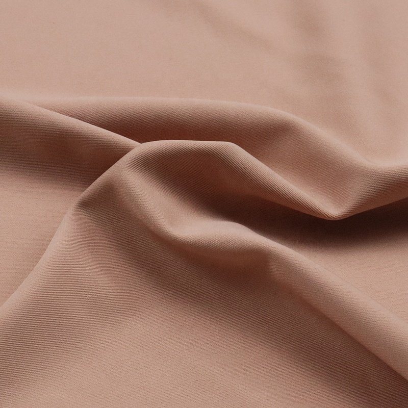 Nylon 60% Spandex 40% Matte Sandwich Air Layer Four Sided High Elastic Knit Fabric Sports Coat Top Casual Wear Fabric