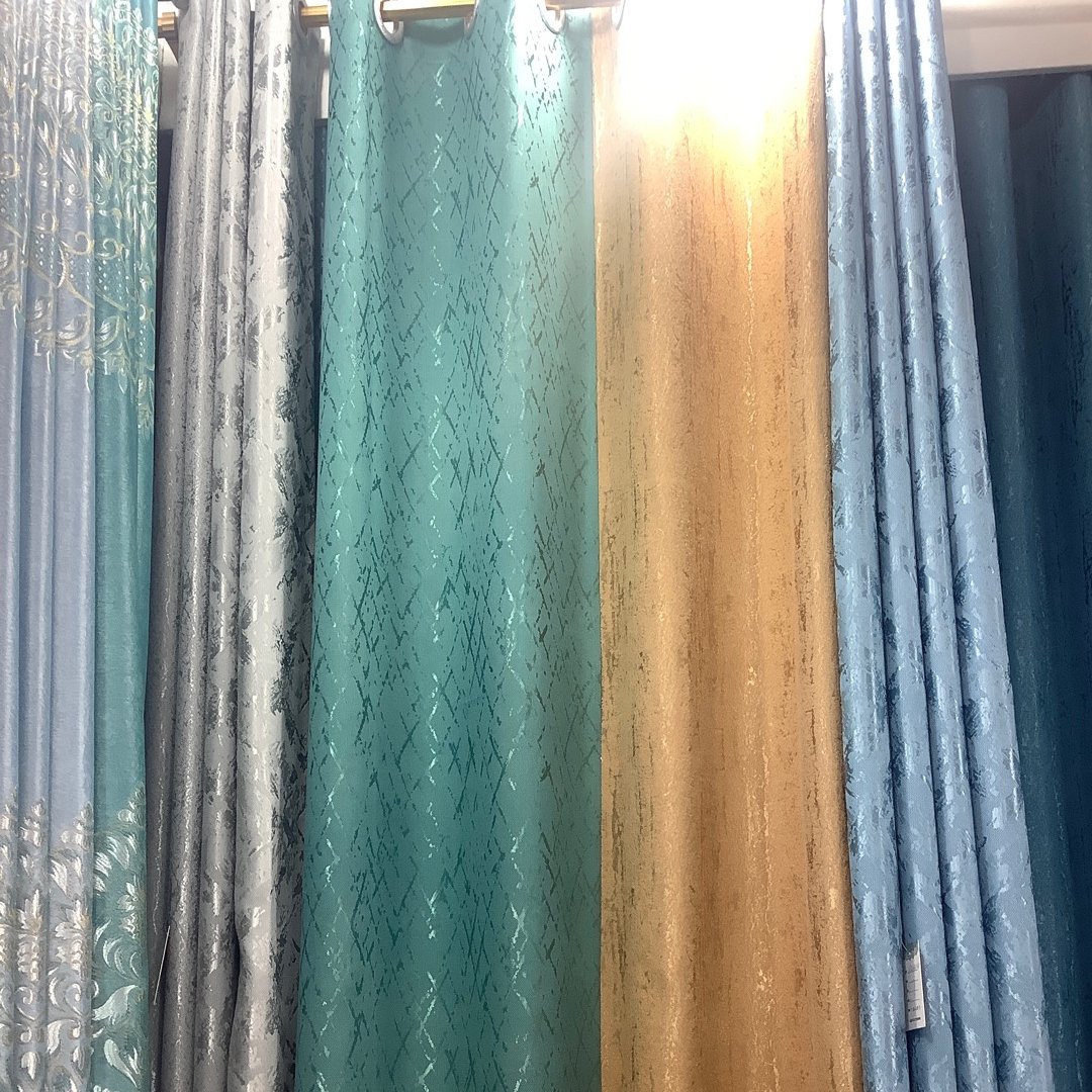 fabric manufacturers for concise style polyester roll curtain fabric