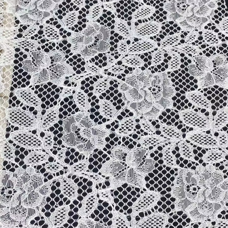 100% polyester lace fabric,Flower lace embroidery fabric,wedding dress lace fabric for women,Soft ,Multi-color custom,wholesale