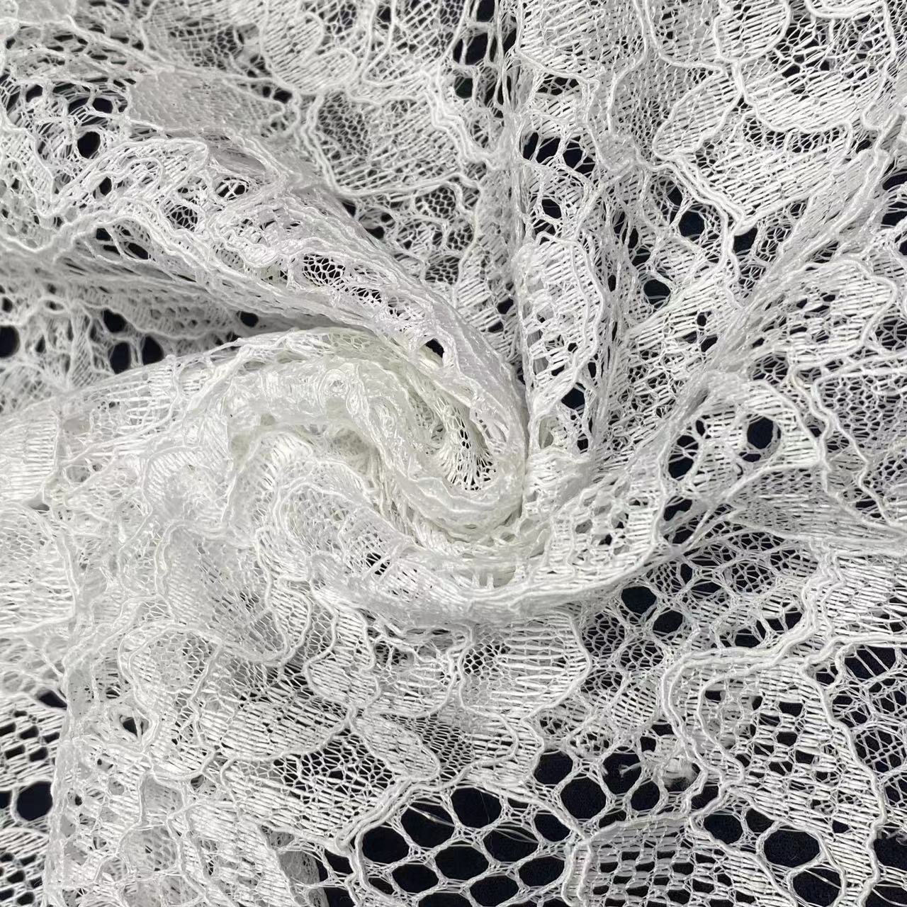 100% polyester lace fabric,Flower lace embroidery fabric,wedding dress lace fabric for women,Soft ,Multi-color custom,wholesale