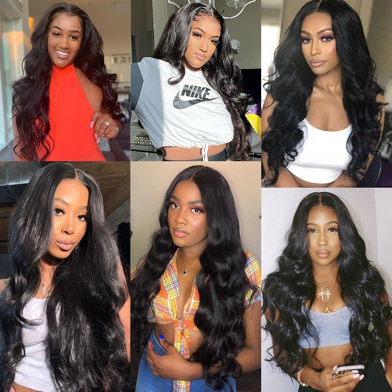 Raw Indian Virgin Human Hair Lace Frontal Wig for Black Women HD Full Lace Front Wig Deep Wave Curly Bob Closure Wig