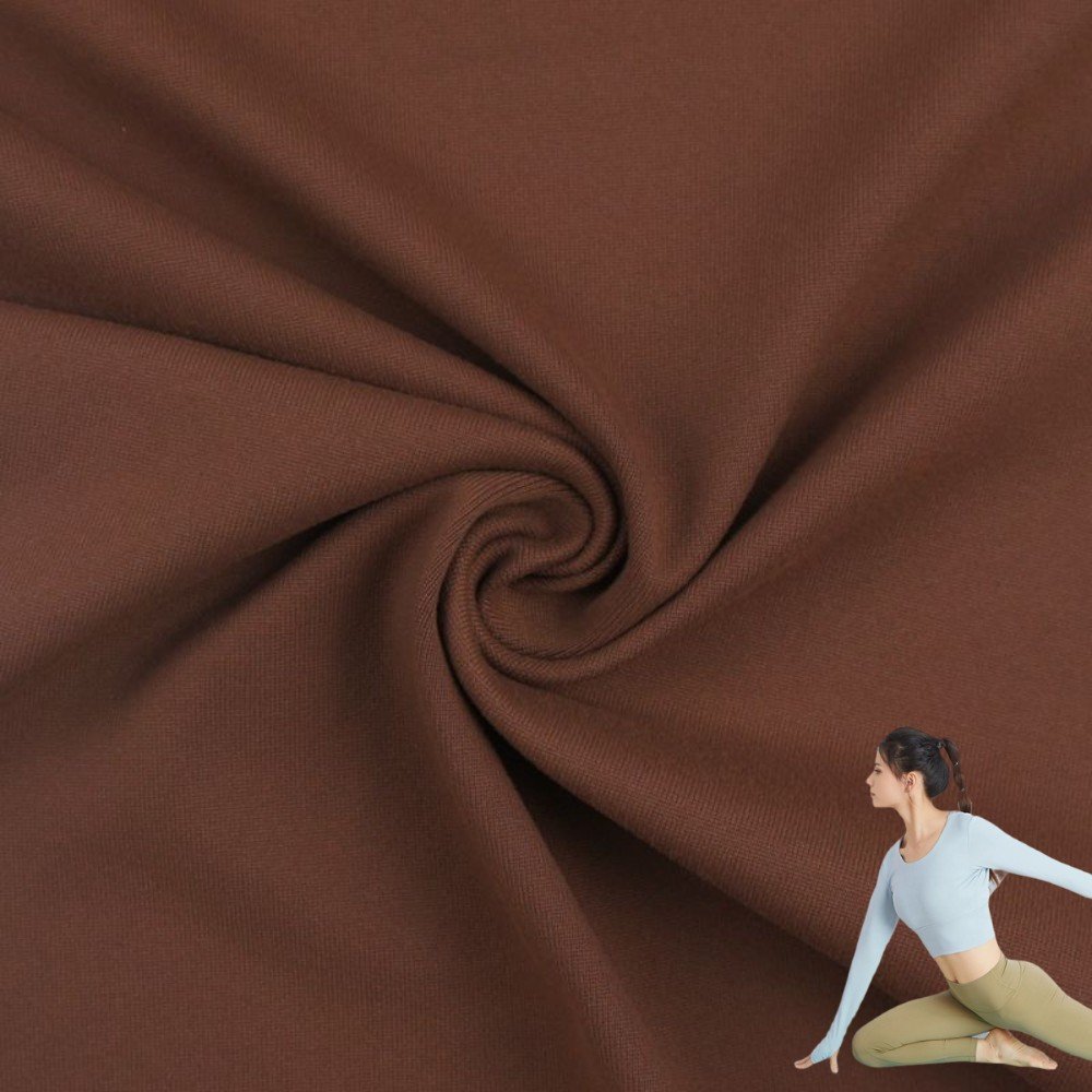 Recycled 85% Nylon 15% Spandex Rib Fabric High Elastic 4-Way Stretch Stripes Fabric for Girls' Sportswear Swimwear