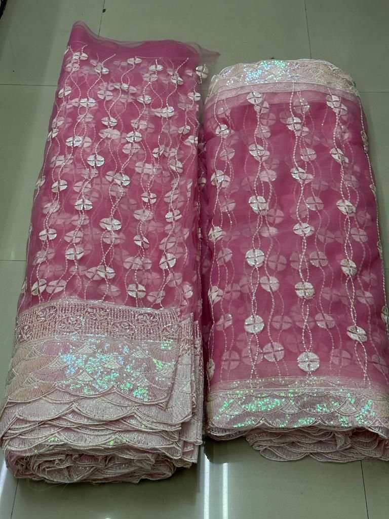 High Quality Cotton Blazer Suits with Rainbow Sequence Embroidery Tulle Fabric Weddings Wholesale Price Export Quality Apparel