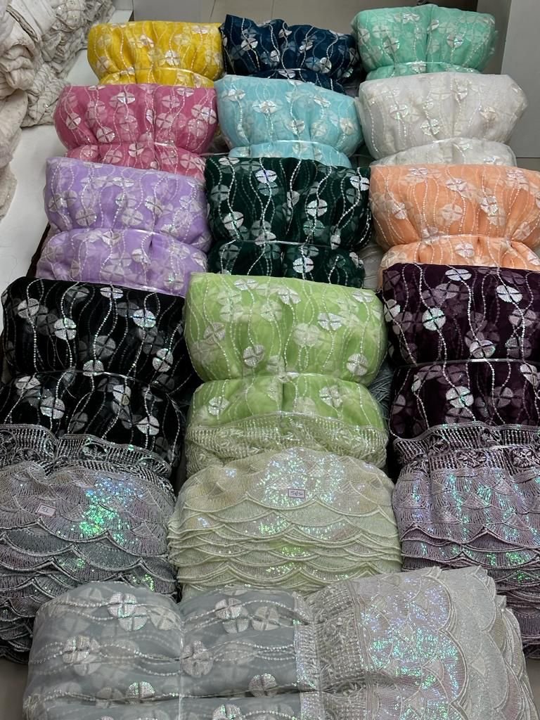 High Quality Cotton Blazer Suits with Rainbow Sequence Embroidery Tulle Fabric Weddings Wholesale Price Export Quality Apparel