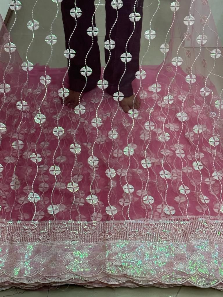 High Quality Cotton Blazer Suits with Rainbow Sequence Embroidery Tulle Fabric Weddings Wholesale Price Export Quality Apparel