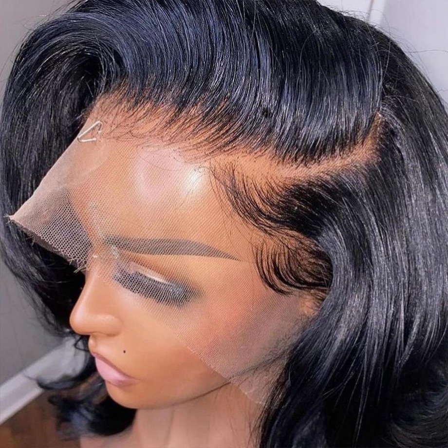 Transparent Body Wave Transparent Hd Lace Frontal Wigs Brazilian 100% Virgin Hair 360 Full Lace Human Hair Wig For Black Women