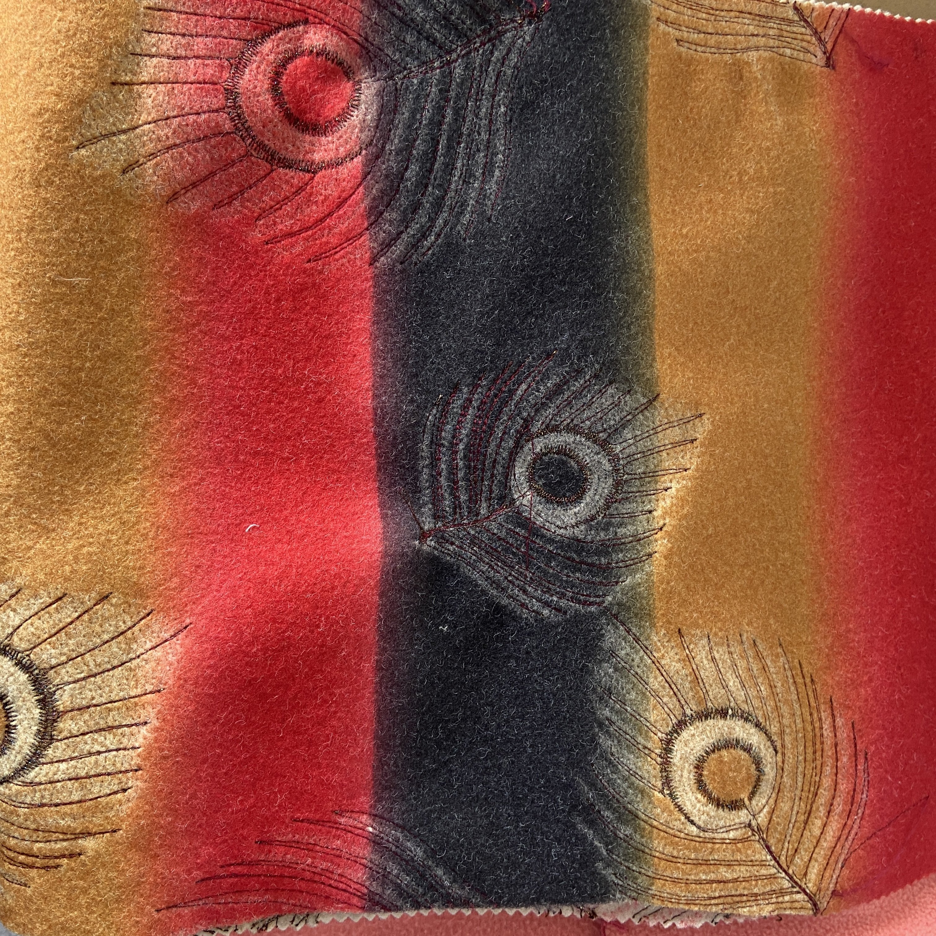 Manufacturer supply polyester embroidery fabric