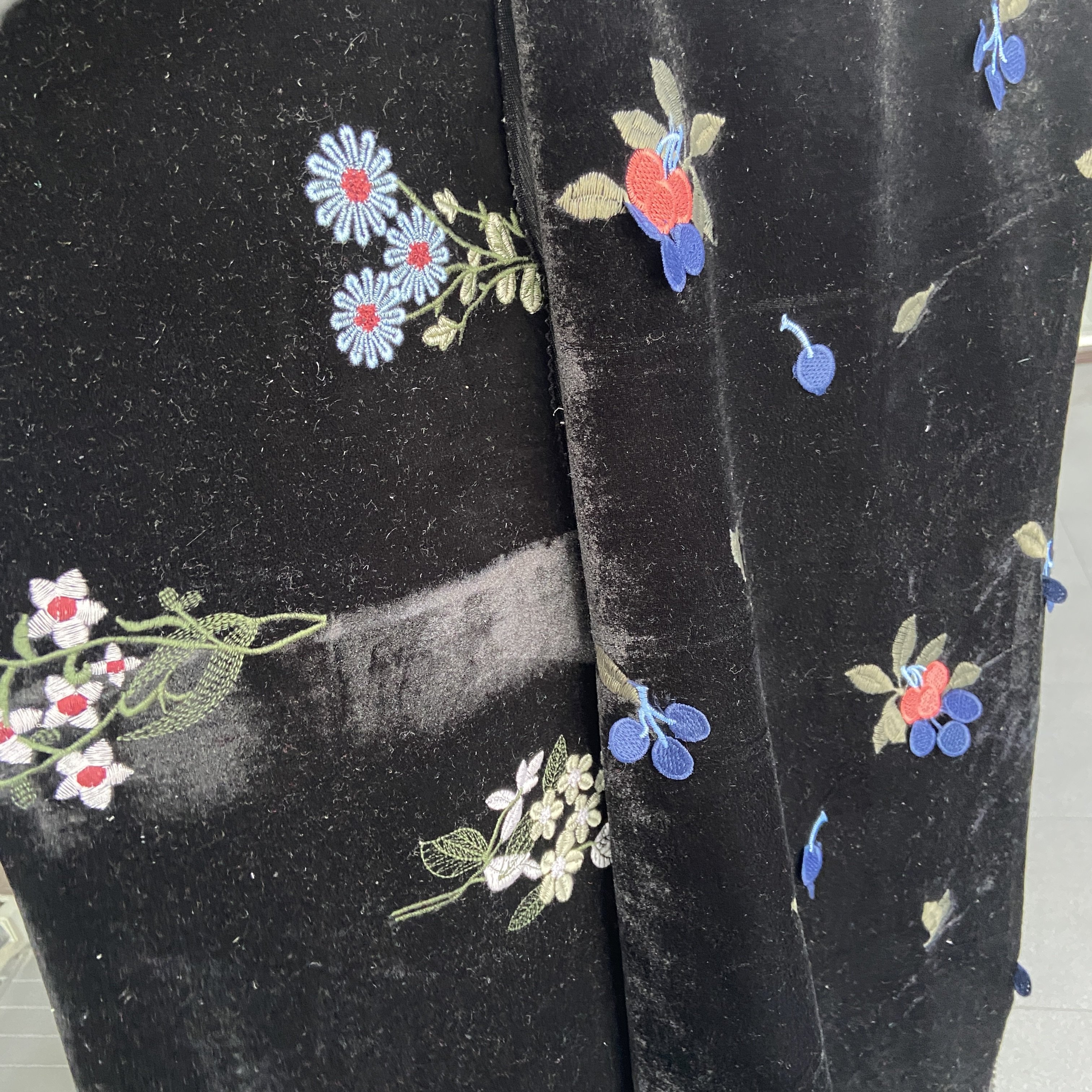 Manufacturer supply polyester embroidery fabric