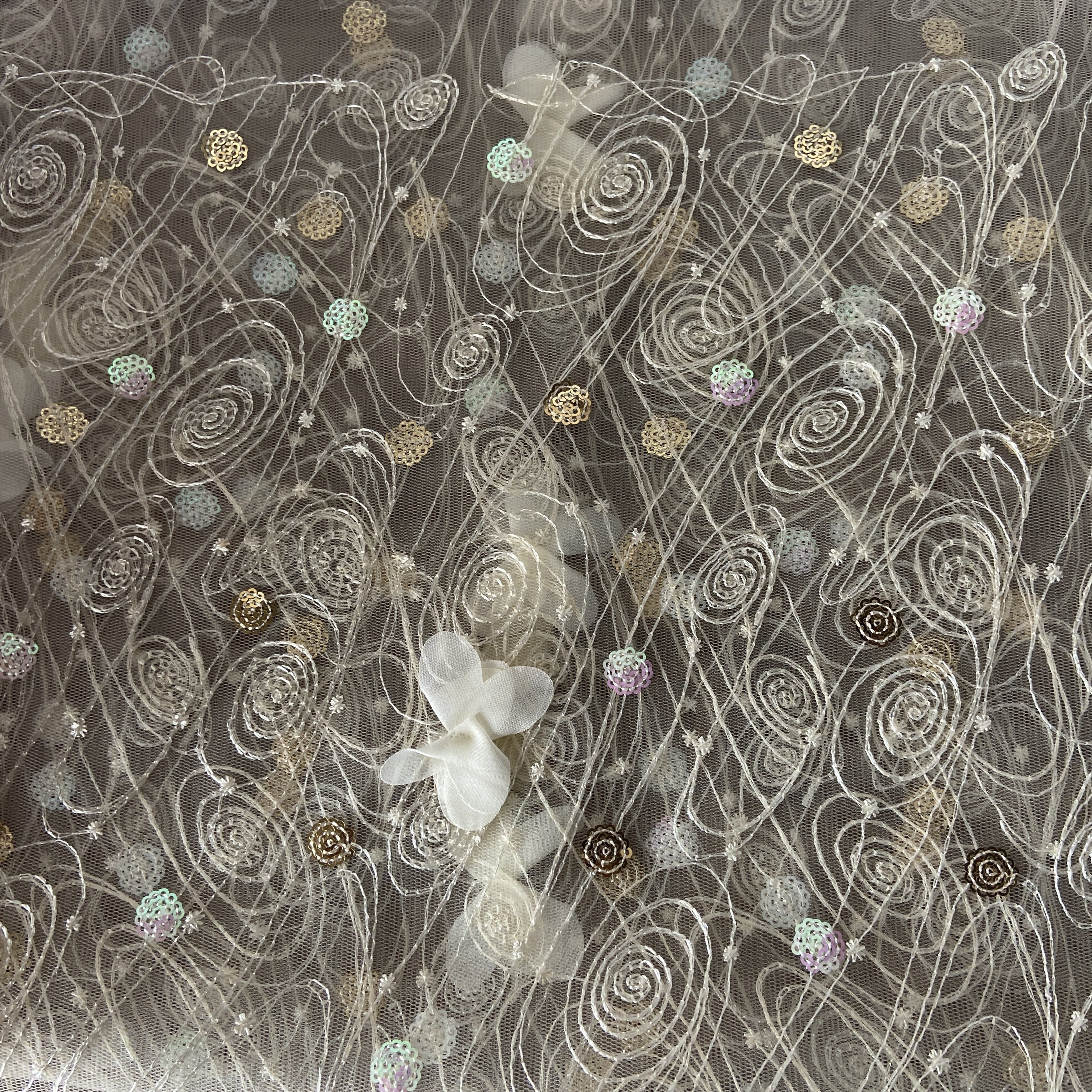 Manufacturer supply polyester embroidery fabric