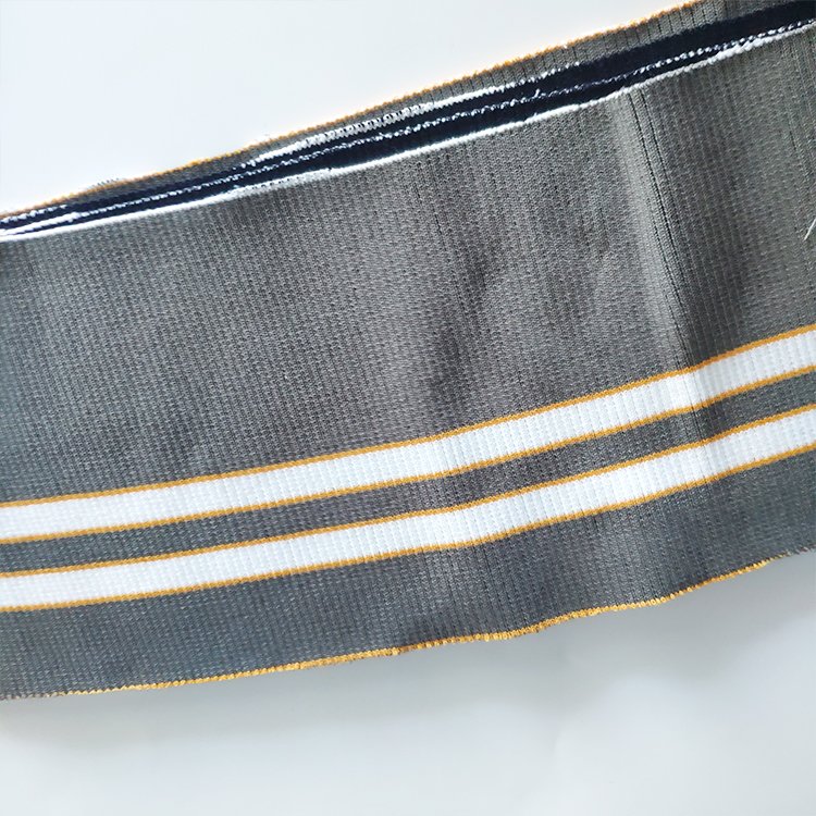 ODM high quality Eco-friendly Striped Rib Collar And Cuff for fashion business men's clothing